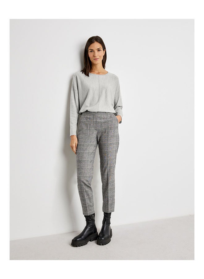 GERRY WEBER - Trousers With Prince Of Wales Check Pattern multicolour - Image 1
