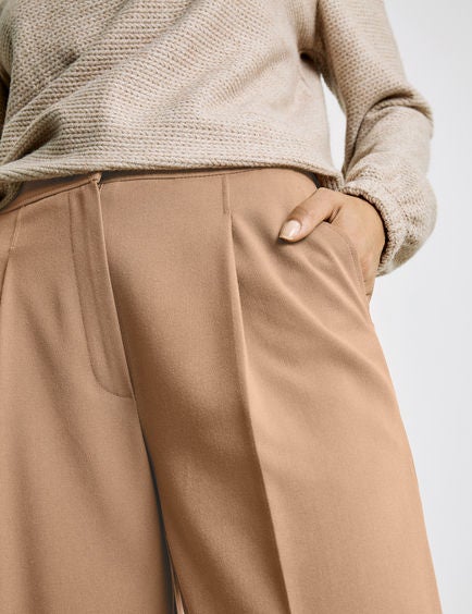 GERRY WEBER Wide-Leg Trousers beige  - Image 2