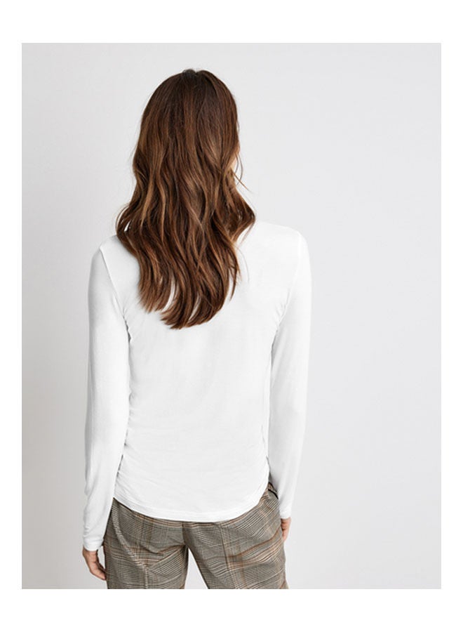 GERRY WEBER - Long Sleeve Top White - Image 1