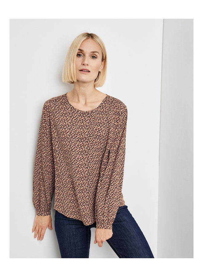 GERRY WEBER EcoVero long sleeve blouse Multicolour - Image 1