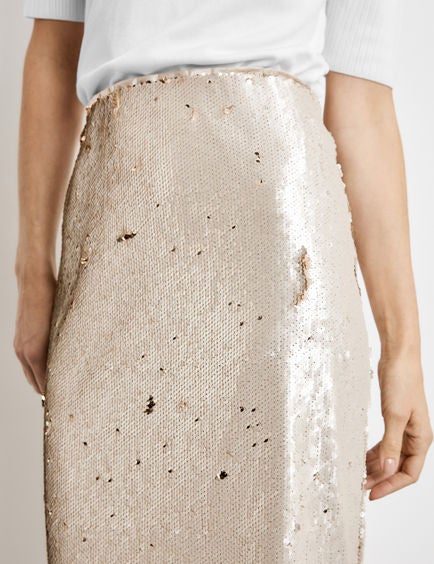 GERRY WEBER Skirt With Sequins white  - Image 4