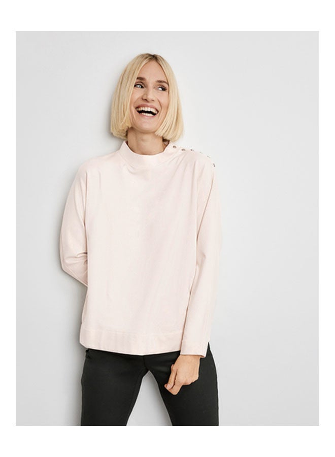 GERRY WEBER Long Sleeve Top Pink - Image 1