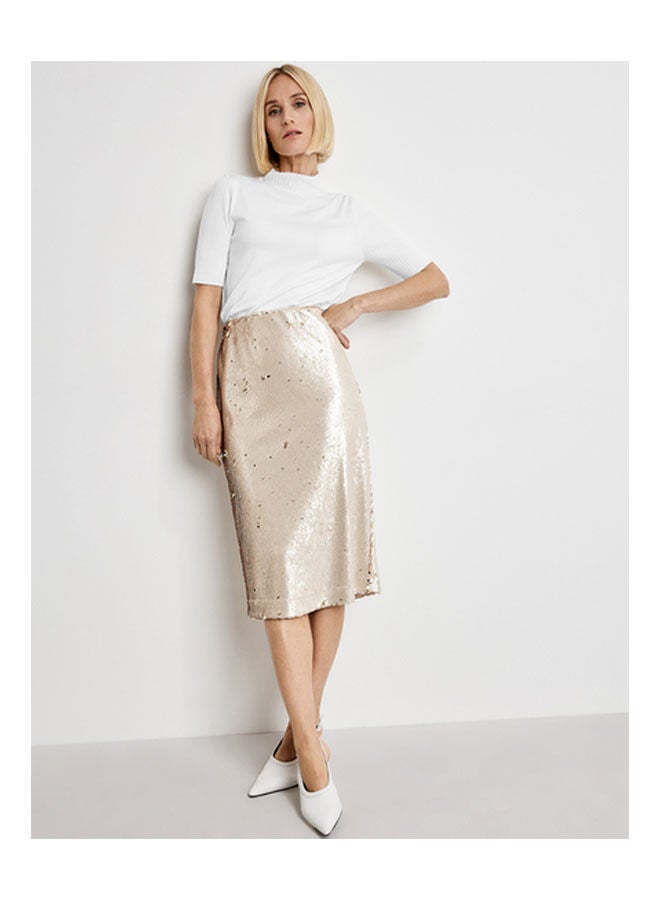 GERRY WEBER Skirt With Sequins white  - Image 1