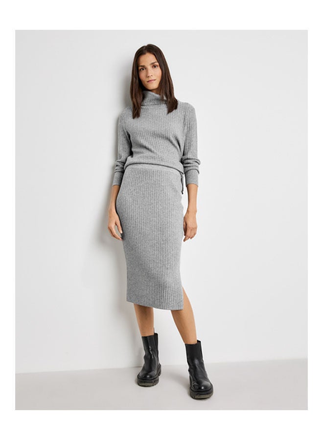 Knit Skirt grey - v1643533416/N52488997A_1