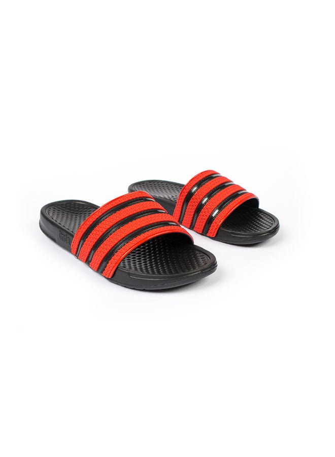 Onda Slide Slipper Bako For Men EVA Black & Red - Image 1