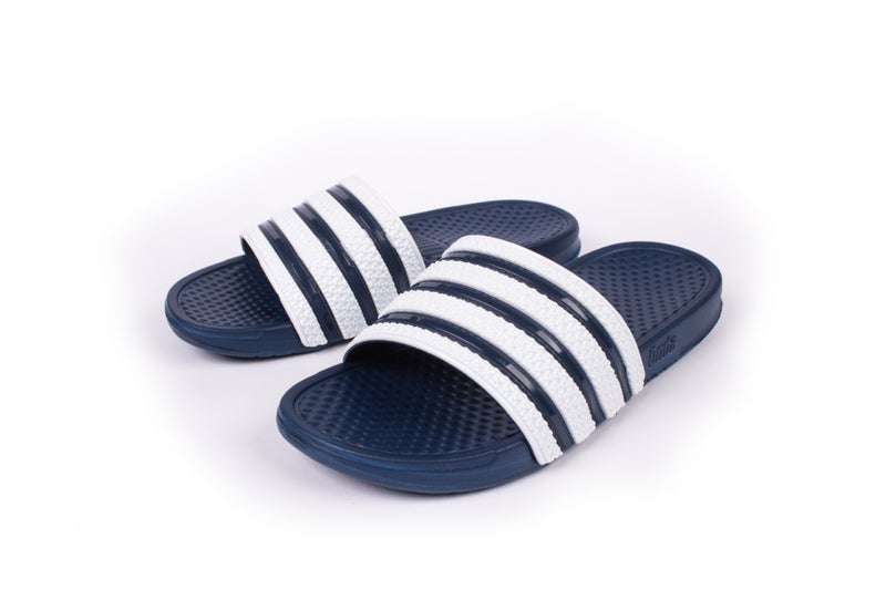 Onda - Slide Slipper Bako For Men EVA Navy & White - Image 1