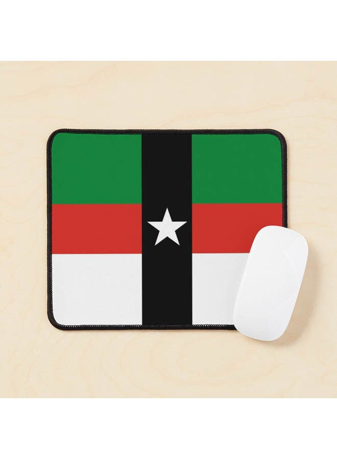 Flag Of Denison Mouse Pad Multicolour