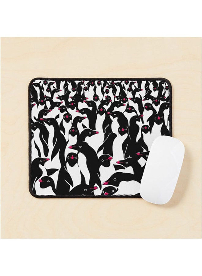 Generic Meanwhile Penguins Ii Mouse Pad Multrcolour 