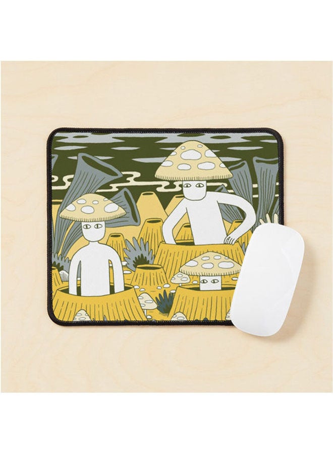 Mushroom Men Mouse Pad Multrcolour