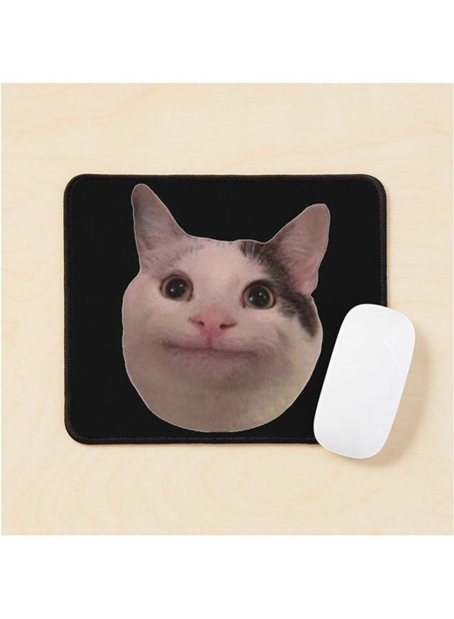 Beluga Cat Mouse Pad Multrcolour