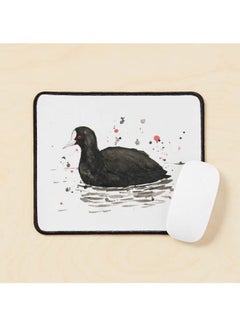 An Ink Drawing Of A Common Coot Mouse Pad Multicolour