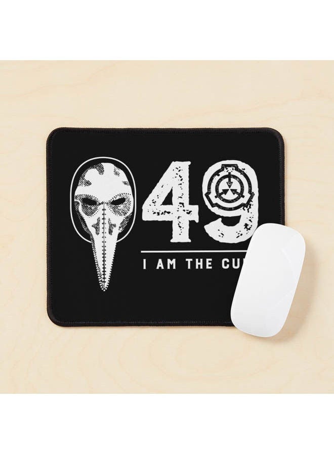 Generic - Scp 049 Plague Doctor Scp Foundation I Am The Cure Mouse Pad Multicolour - Image 1