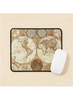 Map Of The World Mouse Pad Multrcolour