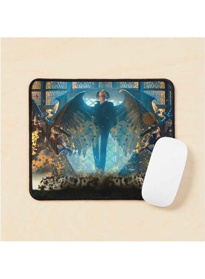 Maleficent Wings Action Art Mouse Pad Multrcolour 
