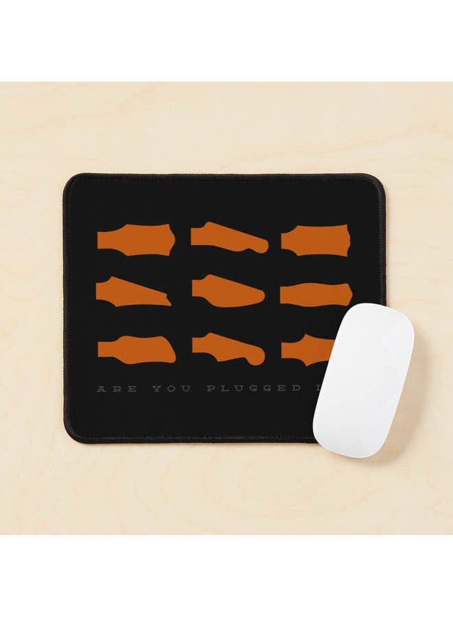 Electric Guitar Hall Of Fame Mouse Pad Multicolour 