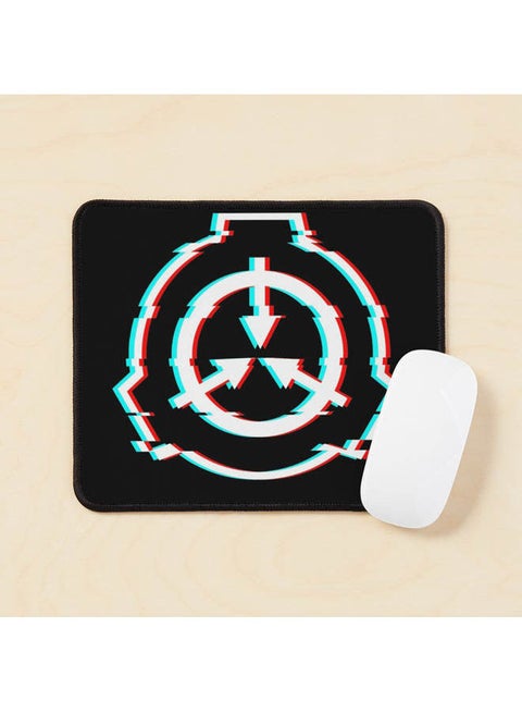 Scp Foundation Glitch Mouse Pad Multicolour