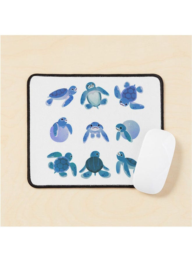 Baby Sea Turtles Mouse Pad Multrcolour