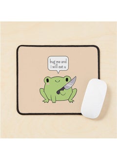 Cute Frog With A Knife Mouse Pad Multrcolour