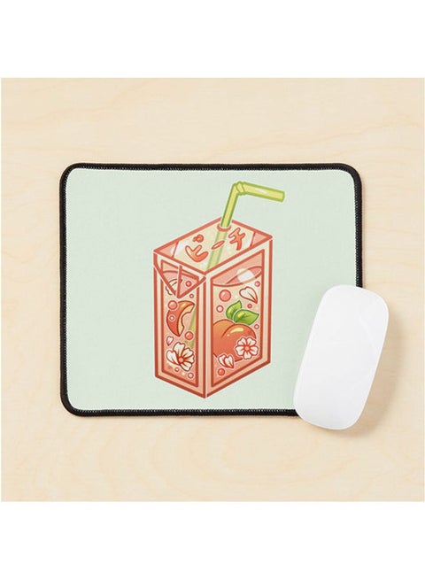 Peach Juice Box Mouse Pad Multrcolour