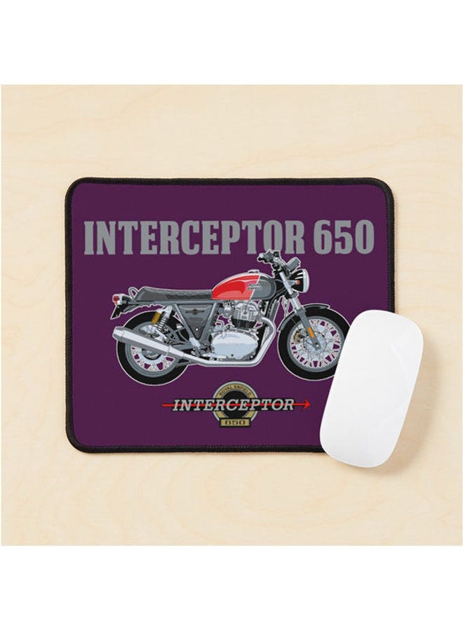 Royal Enfield Interceptor T Shirts Mouse Pad Multrcolour 