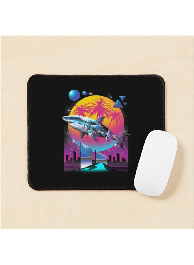 Generic - Rad Shark Mouse Pad Multrcolour - Image 1