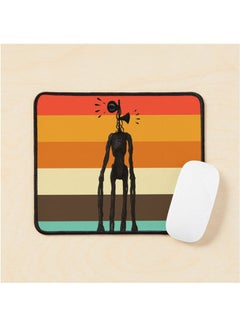 Generic Siren Head Vintage Stripes Backpack Mouse Pad Multrcolour 