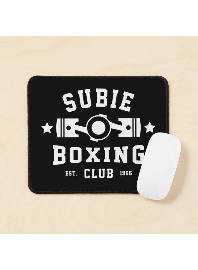 Generic - Subie Boxing Club Mouse Pad Multicolour - Image 1