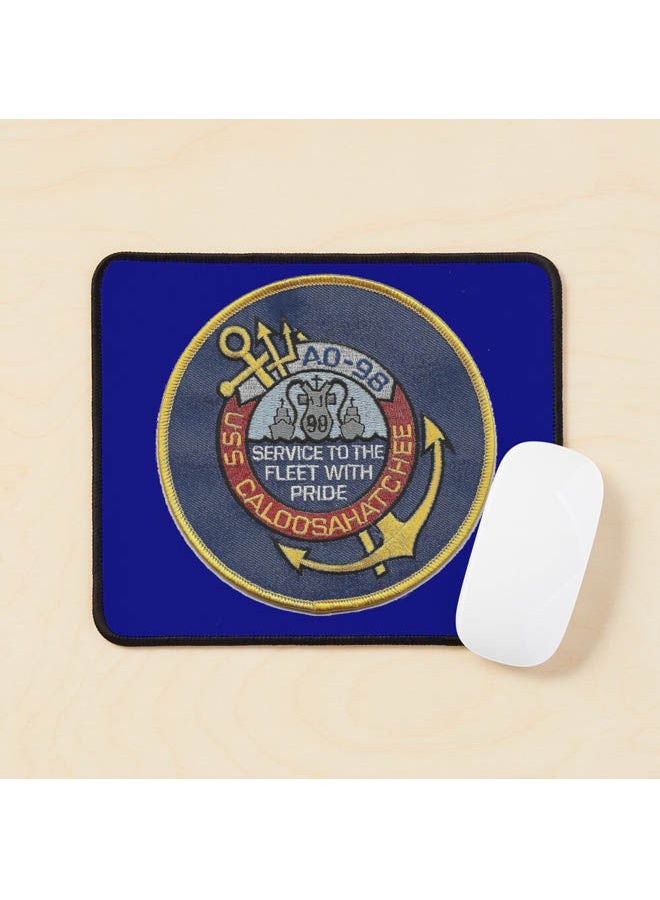 Generic Uss Caloosahatchee Ao 98 Ship S Store Mouse Pad Multicolour 