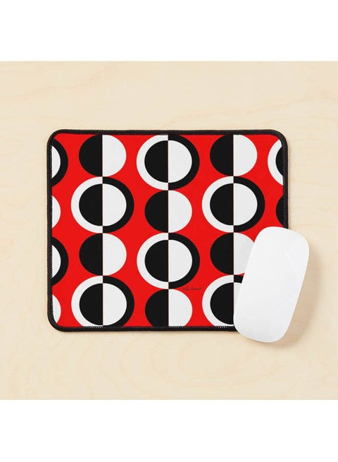 Mod Circles Mouse Pad Multicolour