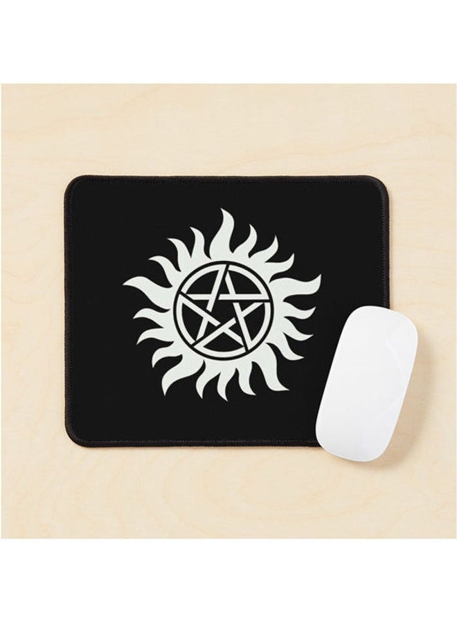 Supernatural Anti Possession Symbol Mouse Pad Multrcolour
