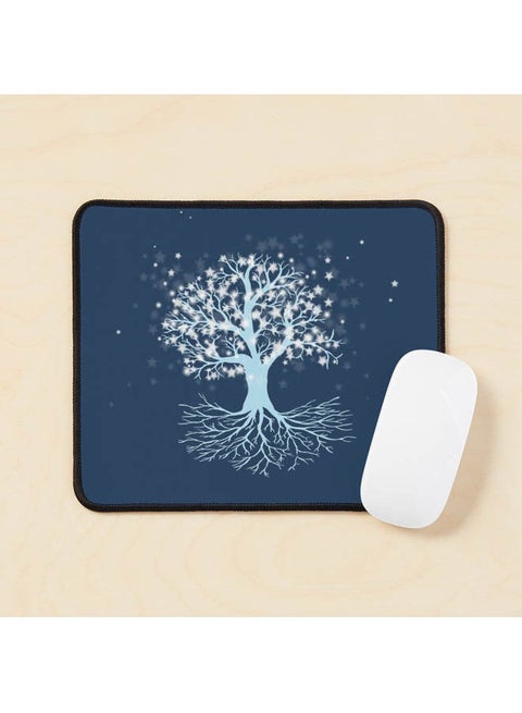 Tree Of Life Icy Version Mouse Pad Multicolour