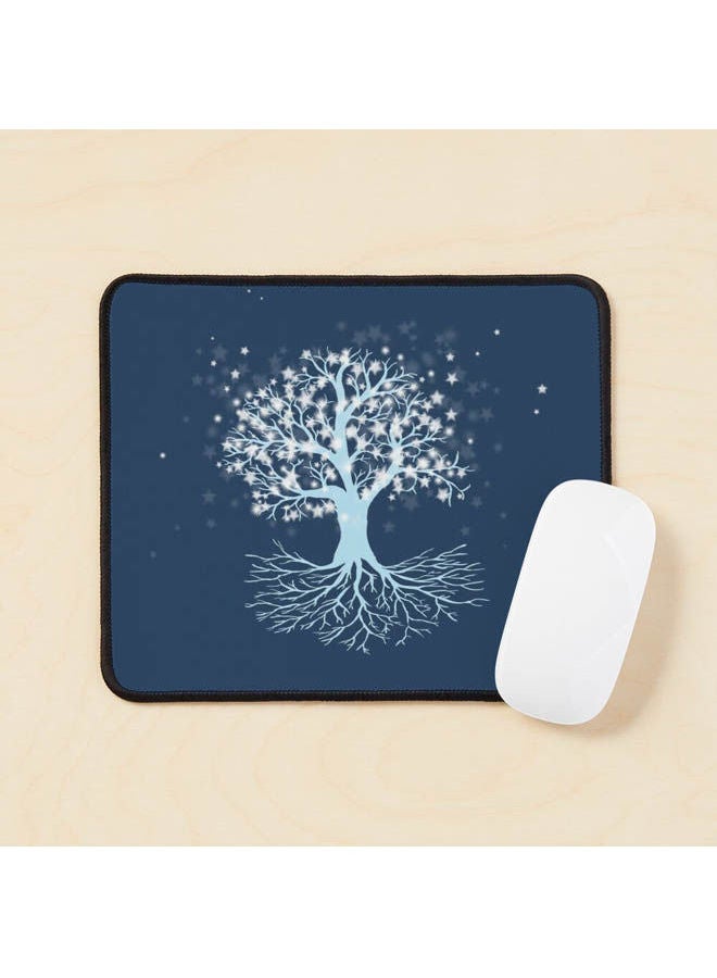 Tree Of Life Icy Version Mouse Pad Multicolour
