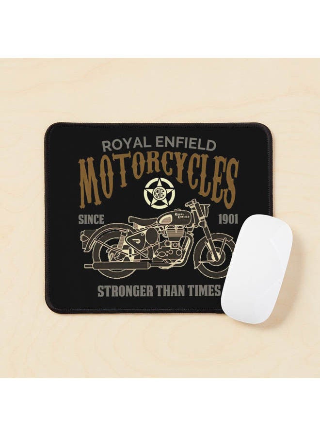 لوحة ماوس بطبعة عبارة "Royal Enfield " متعدد الألوان 