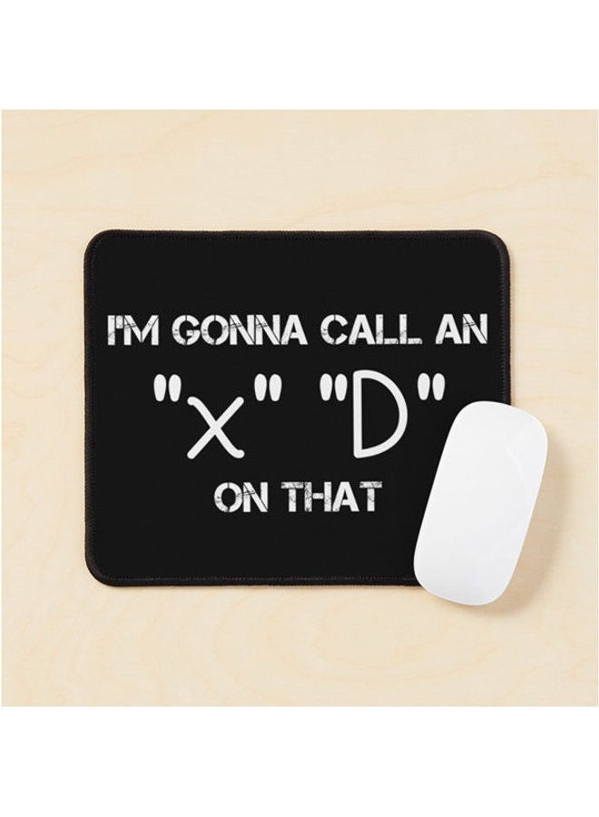 Funny Xd Emoticon T Shirt Gamer Meme Emoji Xd Gaming Memes Mouse Pad Multrcolour 
