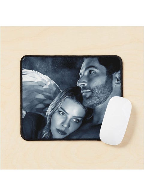 Lucifer And Chloe Wings Cuddle Mouse Pad Multrcolour