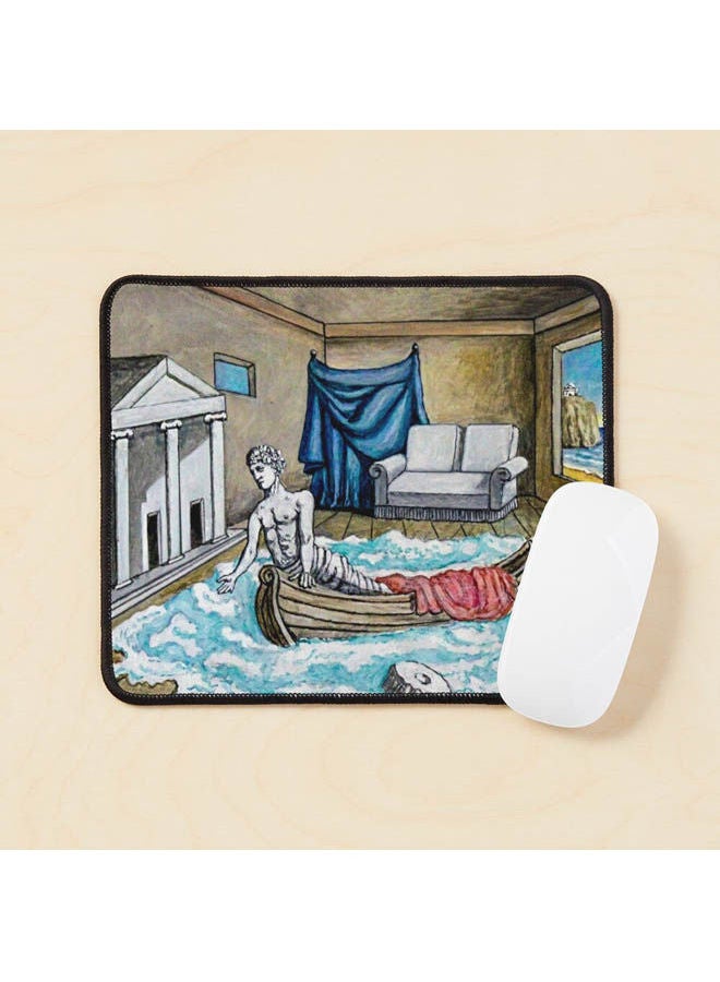 Generic Giorgio De Chirico The Return Of Ulysses Mouse Pad Multicolour 