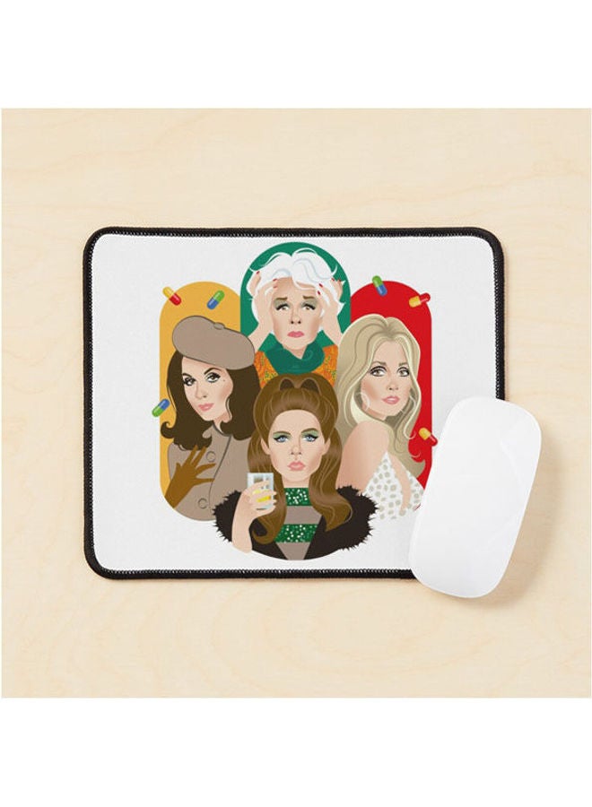 Dolls Mouse Pad Multrcolour