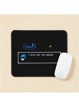 Deltarune Chapter 2 Kris Get The Banana Mouse Pad Multrcolour - v1643538638/N52508700A_1