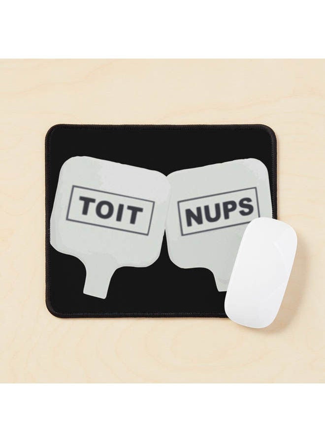Toit Nups Mouse Pad Multicolour