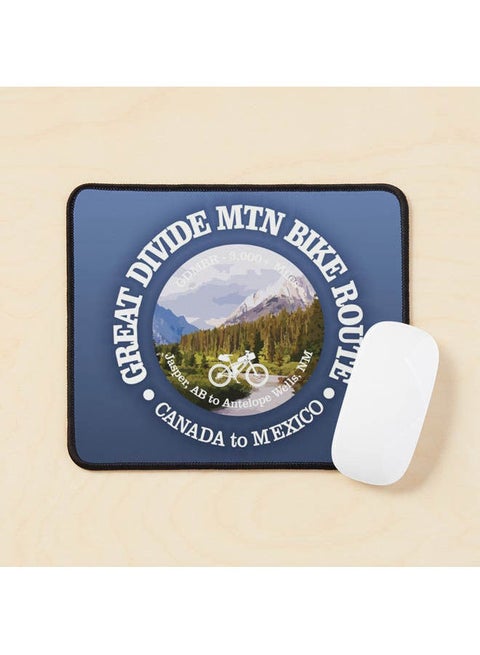 Great Divide Mountain Bike Route Mtb C Mouse Pad Multicolour