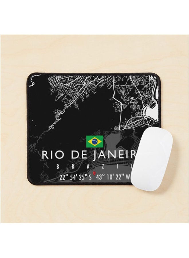 Generic Rio De Janeiro Brazil Mouse Pad Multrcolour 