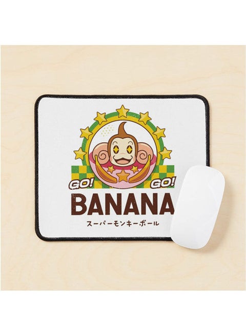 Monkey Banana Mouse Pad Multrcolour