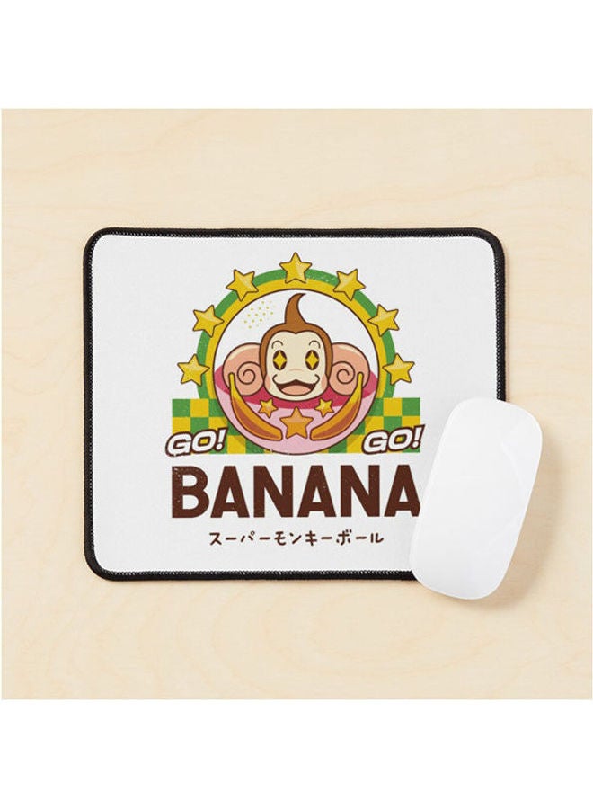Monkey Banana Mouse Pad Multrcolour