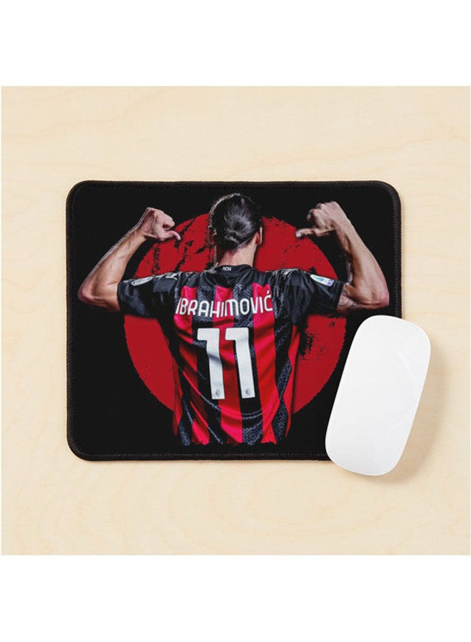 Generic Zlatan Ibrahimovic Ac Milan Mouse Pad Multrcolour 