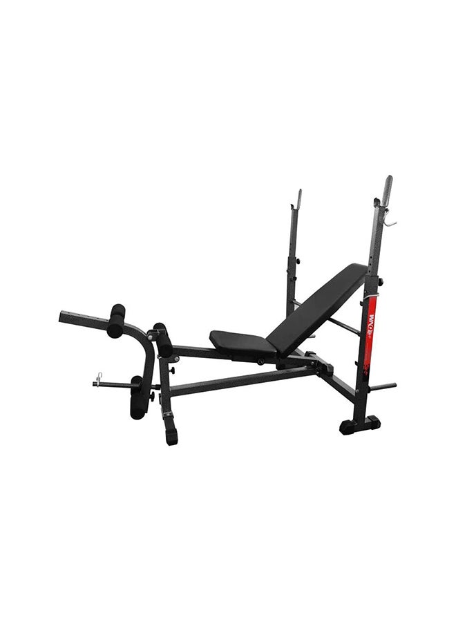 Sparnod Fitness - SWB-65 Adjustable Weight Bench for Full Body Workout - Heavy-duty Exercise Bench - Foldable Flat/Incline/Decline - Multifunction (5 exercises) - for Home Gym - Image 1