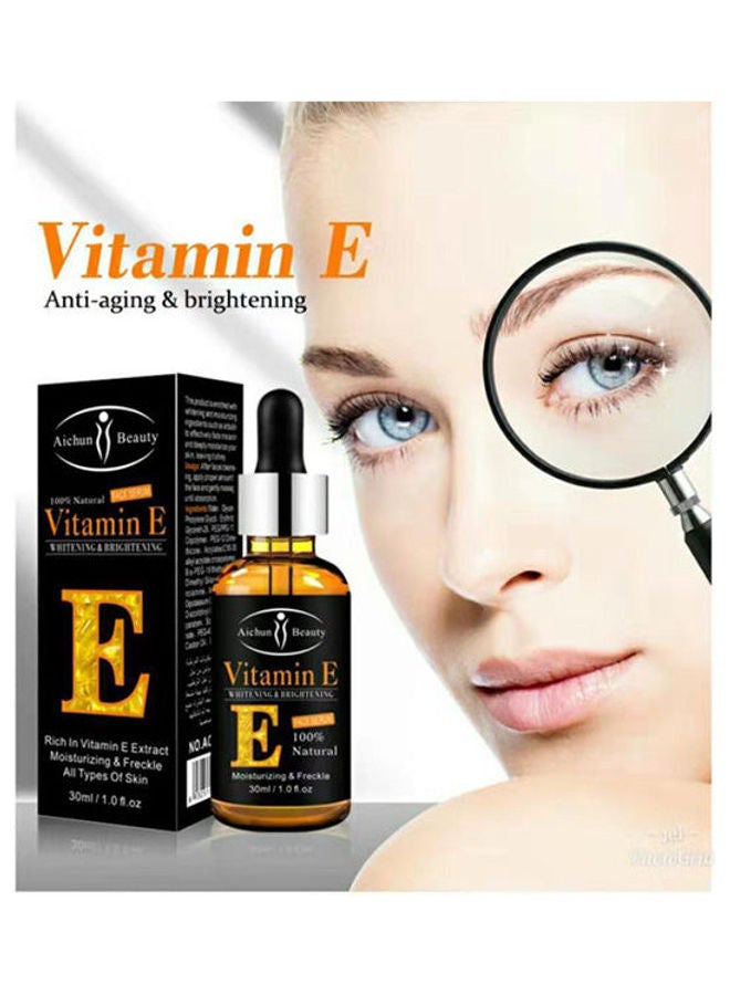 Aichun beauty Natural Skin Care Vitamin E Serum Moisturizing Whitening Serum For Eye And Face Black 30ml