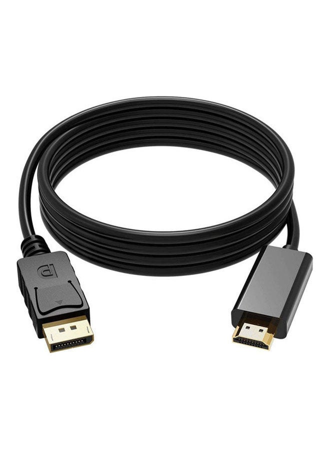 Displayport(Dp) To Hdmi Cable Black - Image 1