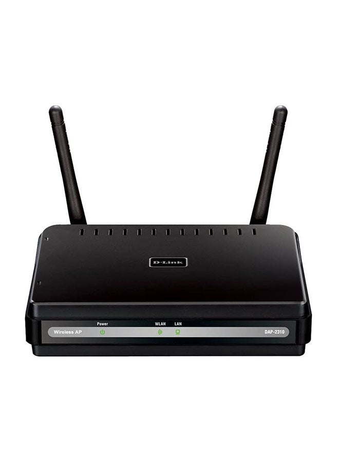 D-Link - Wireless N300 POE Access Point Router Black - Image 1