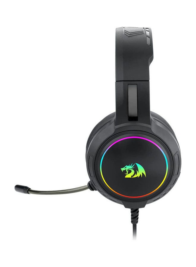 Redragon H270 RGB Gaming Headset with Microphone, Wired, Compatible with Xbox One, Nintendo Switch, PS4, PS5, PC, Laptops and Nintendo Switch (Black) - v1643545636/N52510391A_2