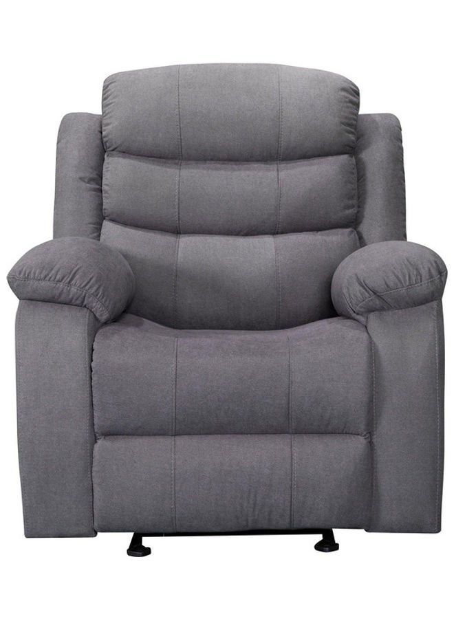 Homez - Recliner Chair With Rocking Function Grey 92x102x93cm - Image 1